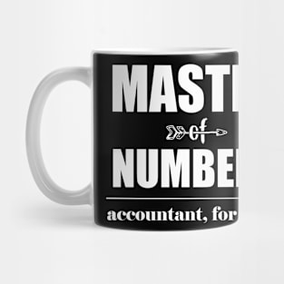 Master of Numbers Accountant for Short Mug